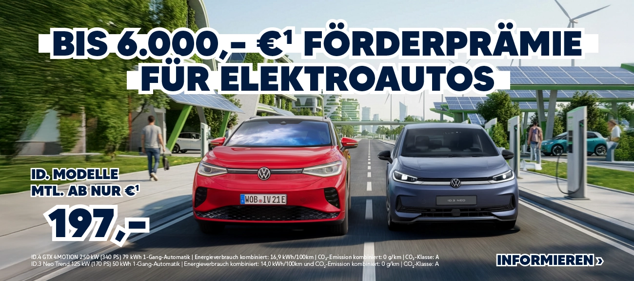 E-Fahrzeug Förderprämie