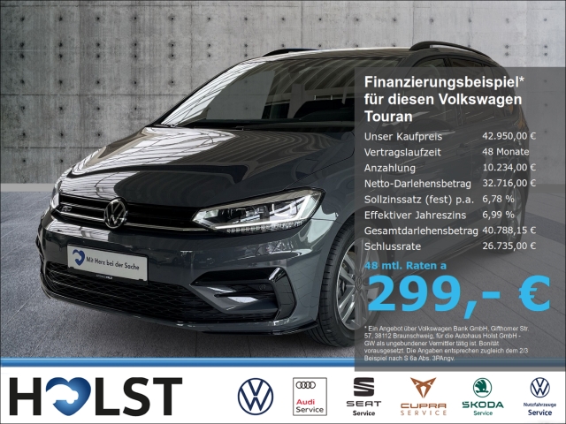 Touran 1.5TSI DSG Highline R-Line Kamera App-Connect