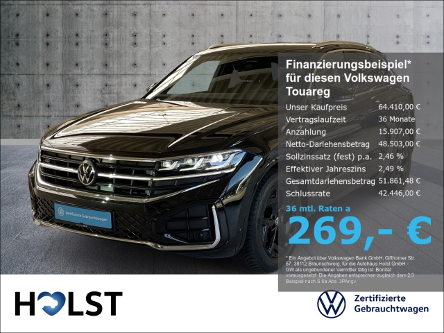 Touareg 3.0TDI V6 R-LINE 4Motion AHK GJR LED
