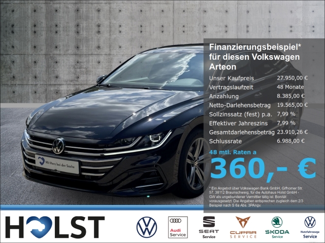Arteon Shootingbrake 2.0TDI DSG R-Line MatrixLED NAVI PANO CAM