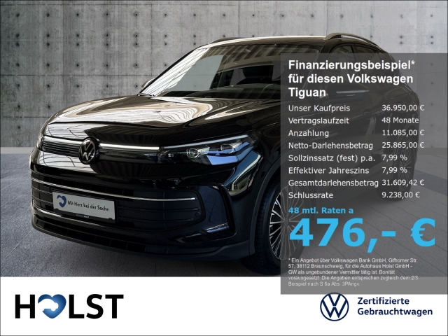 Tiguan 1.5eTSI DSG Life Design-Paket GJR AHK ACC RüFaK...
