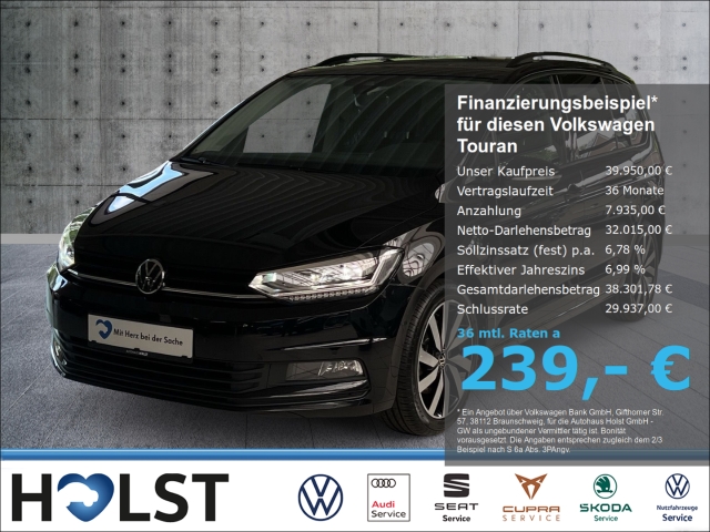 Touran 2.0 TDI DSG Highline RüFaKa 7-Sitze AHK Navi St...