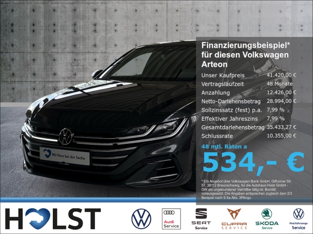 Arteon 2.0TSI DSG R-Line 4M, RüFaKa, ACC, NAV