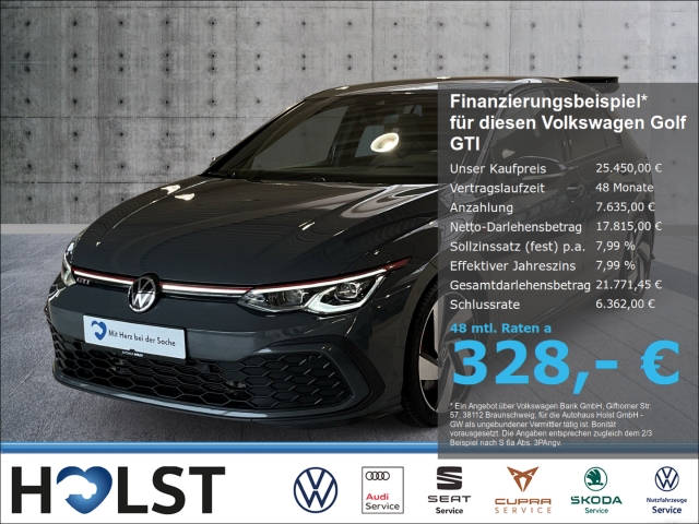 Golf GTI VIII 2.0TSI DSG, RüFaKa,ACC,SHZ,GJR