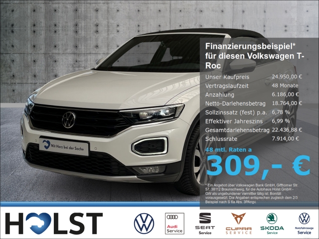 T-Roc Cabrio 1.5TSI DSG Active GJR ACC LED LIGHT ASSIST