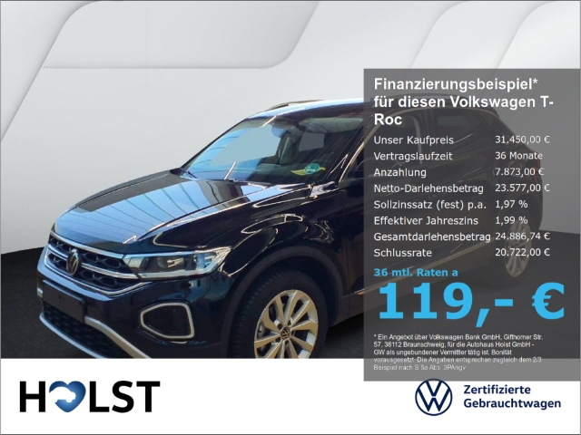 T-Roc 1.5TSI Style DSG GJR AHK ACC