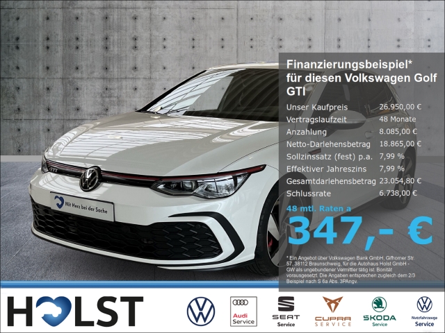 Golf GTI VIII 2.0 DSG DCC Harman Kamera 5J/100TKM