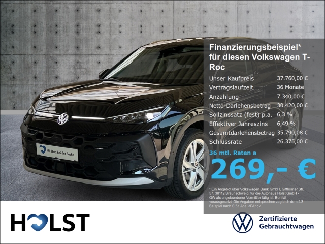 T-Roc 1.5eTSI DSG Style MatrixLED AHK 360°CAM HuD NAVI
