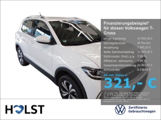 T-Cross 1.0TSI Style AHK GJR RüFaKa NAVI ACC
