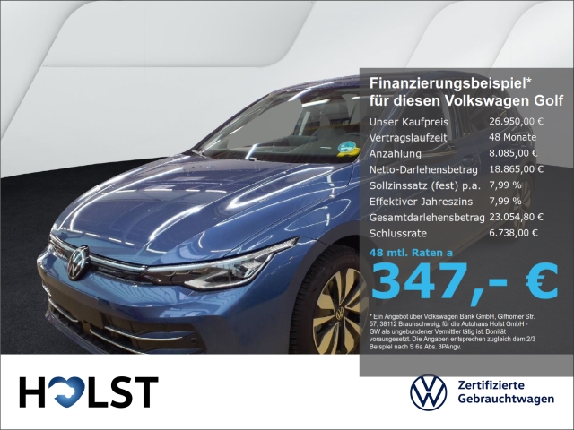 Golf VIII 1.5TSI Goal OPF LED GJR AHK