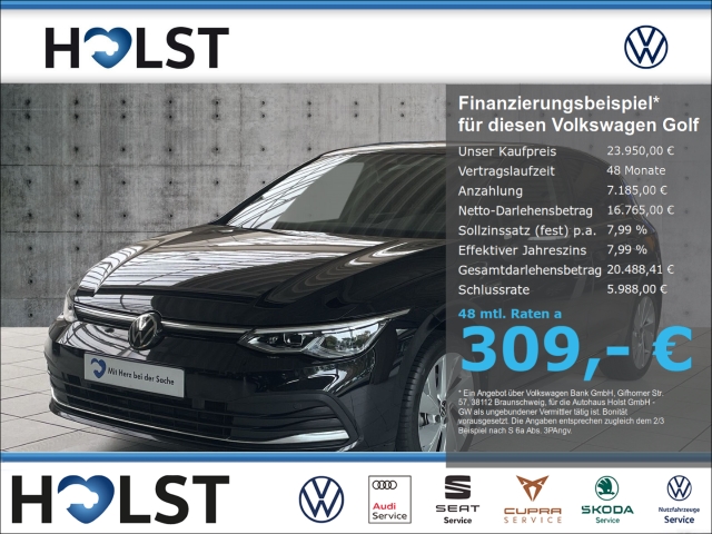 Golf VIII 1.5eTSI DSG Style L&S Paket Privacy LED