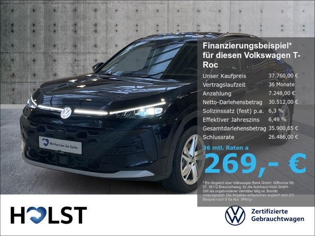 T-Roc 1.5eTSI DSG Style MatrixLED AHK 360°CAM HuD NAVI