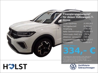 T-Cross 1.0TSI R-Line AHK GJR RüFaKa ACC NAVI