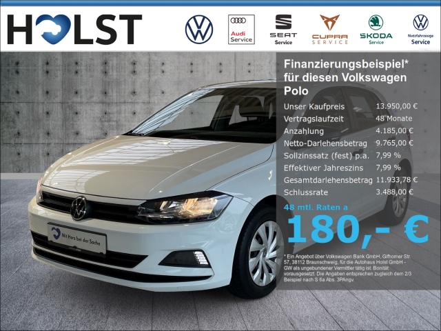 Polo 1.0 Trendline Navi MFL DAB+ Allwetter bluetooth