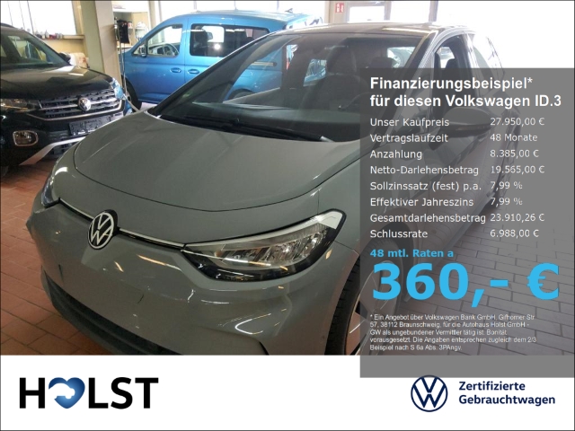 ID.3 Pro MOVE 58kWh GJR RüFaKa NAVI ergoActiveSitz ACC...