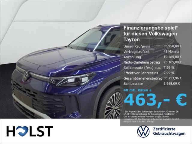 Tayron 1.5eTSI DSG IQ.DRIVE MatrixLED AHK 360°CAM ACC