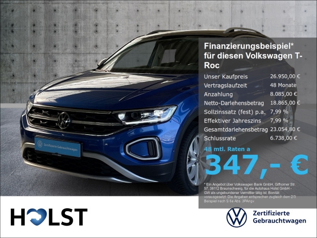 T-Roc 1.0TSI Style GJR AHK SHZ digitales Cockpit