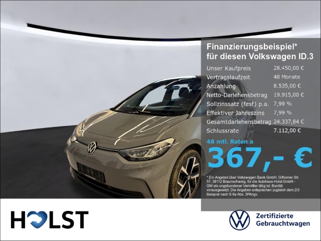 ID.3 Pro MOVE 62kWh GJR RüFaKa AR-HuD NAVI ergoActiveS...