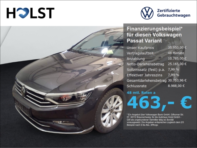 Passat Variant 2.0 TDI Elegance Navi LED ACC AHK