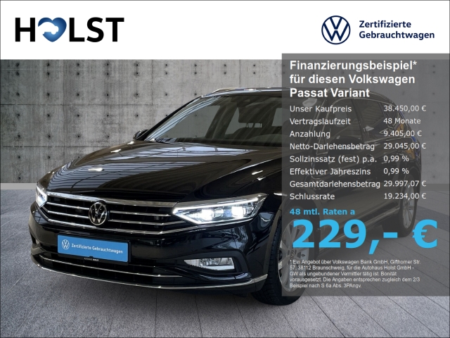 Passat Variant 2.0TDI DSG Elegance Navi LED ACC AHK