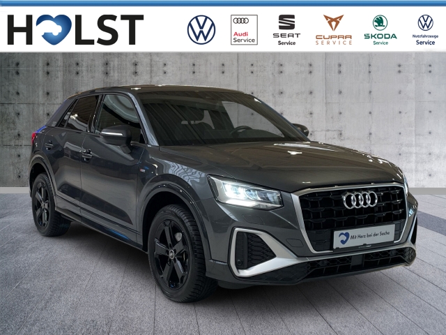 Q2 1.5TFSI DSG S-line AHK NAVI Leder LED ACC digitales Cockpit