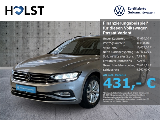 Passat Variant 2.0TDI DSG Business Navi LED ACC AHK