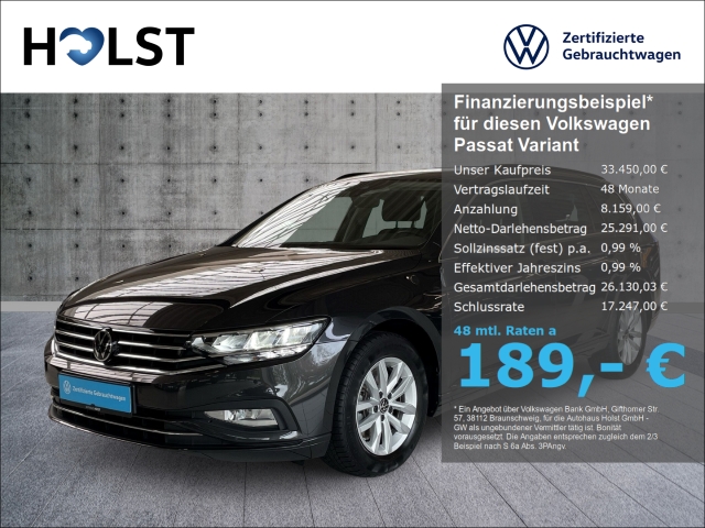 Passat Variant 2.0 TDI Business Navi ACC LED AHK