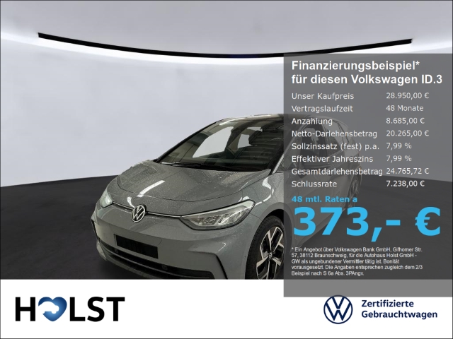 ID.3 Pro MOVE 62 kWh RüFaKa NAVI ErgoActiveSitz ACC CC...