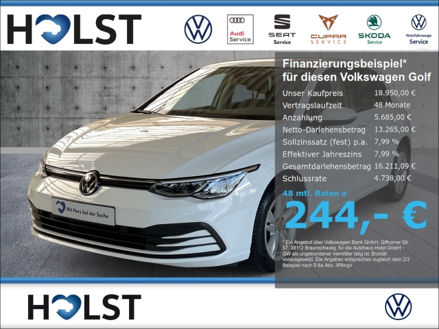 Golf VIII 2.0TDI Life Navi AHK AppConnect