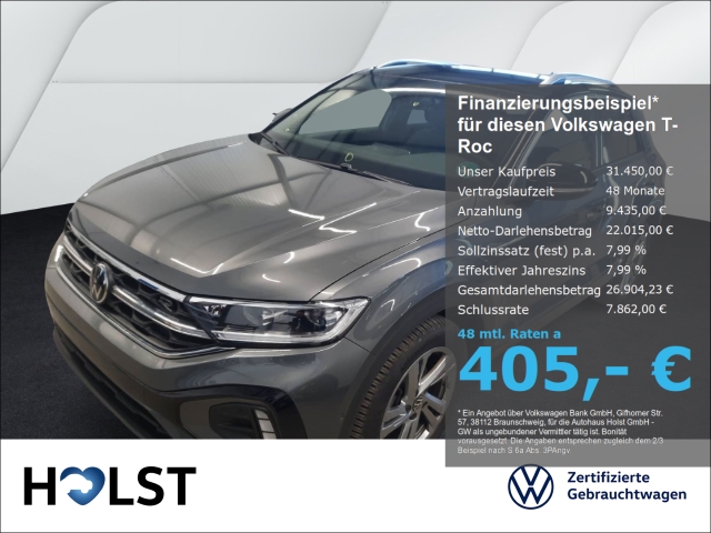 T-Roc 1.5TSI DSG R-Line AHK NAVI RüFaKa GJR