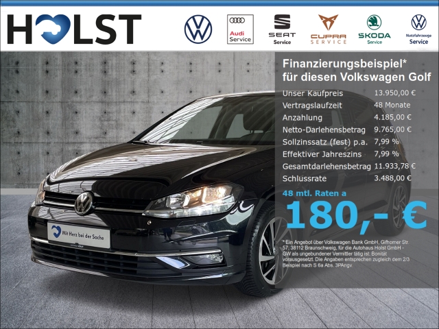 Golf VII 1.0TSI Join Navi Sitzh Licht/Regen