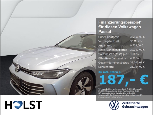 Passat 1.5TSI Ehybrid DSG Business AHK GJR HUD ACC RüF...