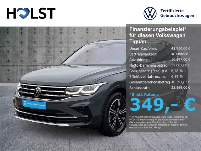 Tiguan 2.0TDI DSG Elegance Nav AHK IQ.Light RüFaKa ACC