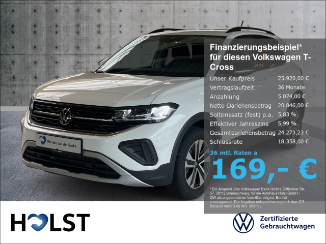 T-Cross ENERGY 1.0 TSI OPF 85 kW 116 PS 6-Gang