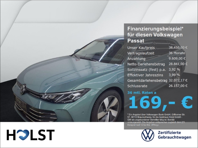 Passat 1.5TSI eHybrid DSG Business GJR AHK RüFaKa