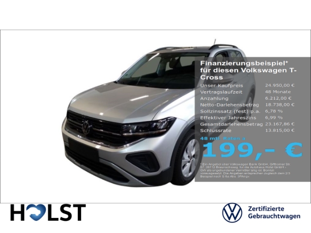 T-Cross 1.0TSI Life GJR AHK ACC