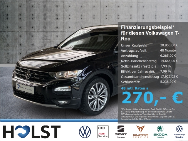 T-Roc 1.5TSI DSG Sport Navi ACC eHeckklappe