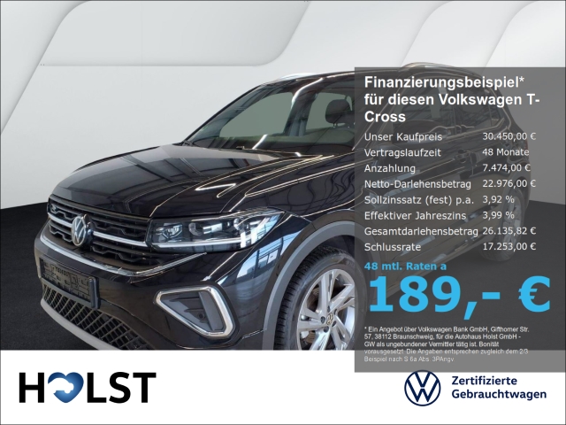 T-Cross 1.5TSI DSG R-Line IQ.DRIVE GJR RüFaKa AHK ACC