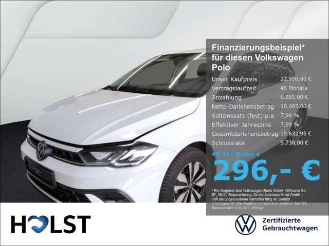 Polo 1.0TSI DSG GOAL AHK GJR RüFaKa NAVI ACC