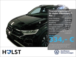 T-Roc 1.0TSI GOAL GJR RüFaKa NAVI ACC