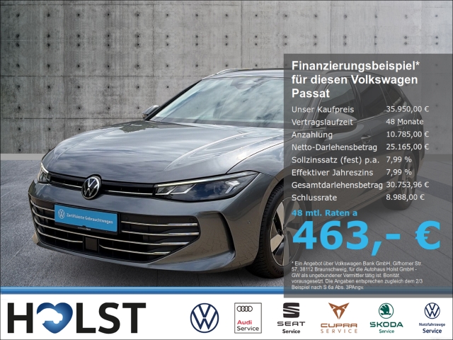 Passat 2.0 TDI 110 kW EU6e 2.0TDI DSG Business AHK,ACC,...