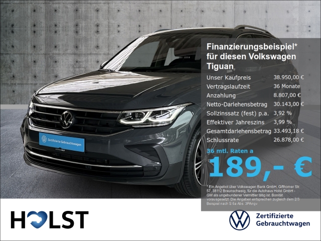 Tiguan 2.0TDI DSG MOVE IQ.DRIVE AHK ACC RüFaKa DAB+