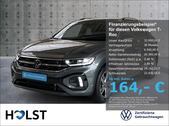 T-Roc 1.5TSI DSG R-Line GJR AHK RüFaKa Massage