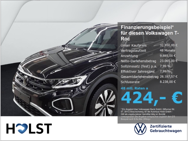 T-Roc 2.0TDI DSG GOAL AHK GJR LED RüFaKa DAB+