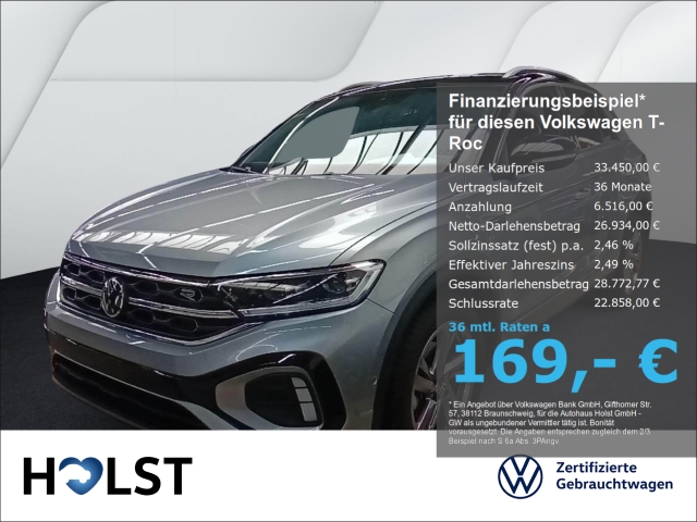 T-Roc 1.5TSI DSG OPF R-Line AHK RüFaLa GJR