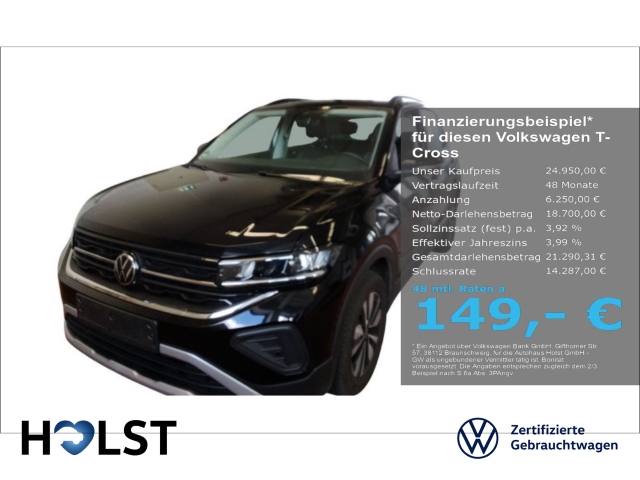 T-Cross 1.0TSI GOAL RüFaKa GJR AHK LED ACC LightAssist