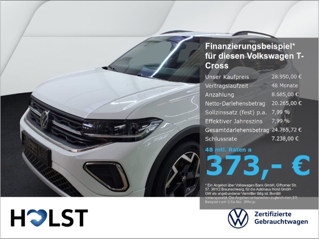 T-Cross 1.5TSI DSG R-Line MatrixLED AHK RüFaKa GJR NAV...