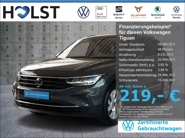 Tiguan 1.5TSI DSG Move, RüFaKa,AHK,ACC,SHZ