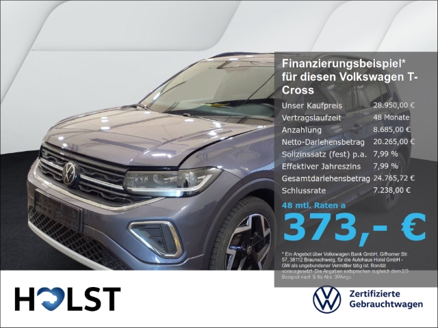 T-Cross 1.5TSI DSG R-Line MatrixLED AHK GJR ACC RüFaKa LED