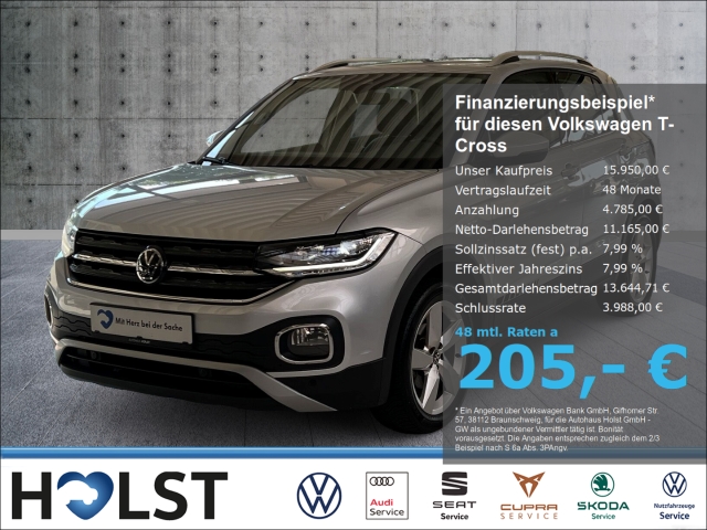 T-Cross 1.0TSI DSG Style GJR LED NAVI